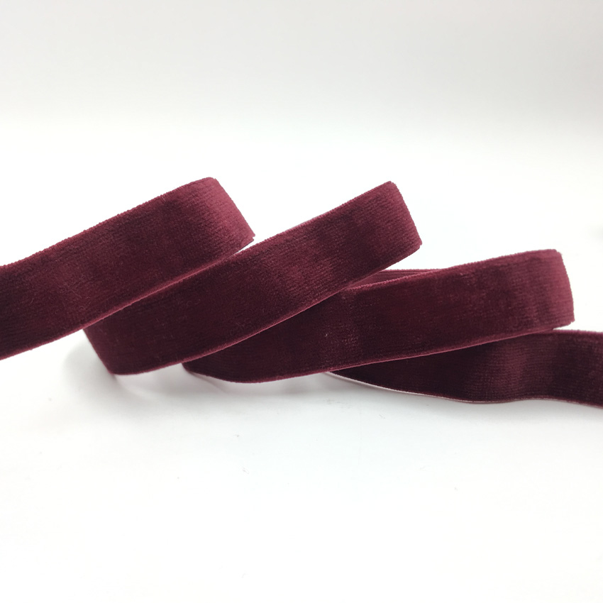 Faixa elástica de veludo de 15 - Velvet Ribbon Roll avaliação e preço