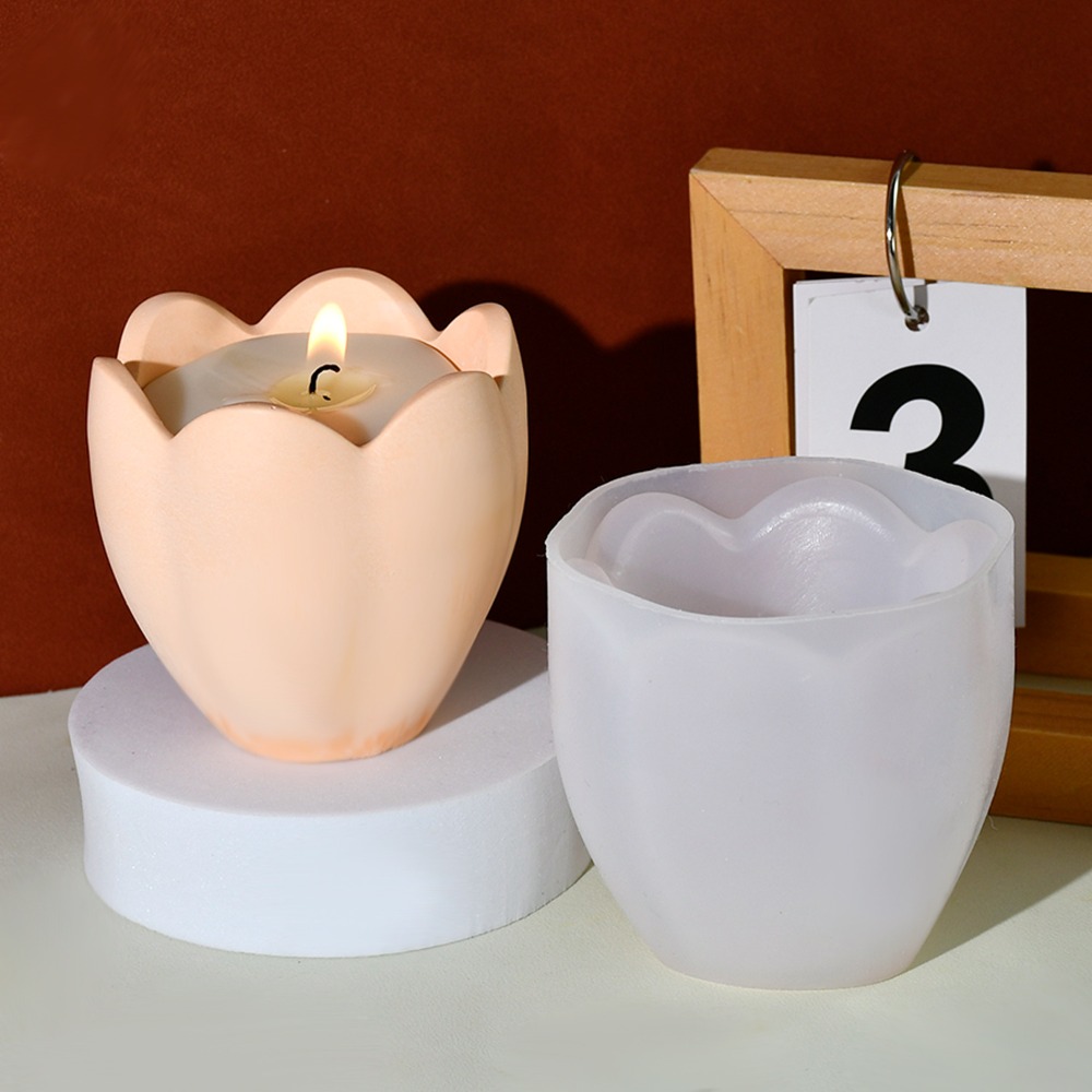 Suporte de vela de tulipa, mol - Craft Embellishment Storage avaliação e preço