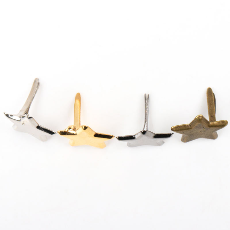 Mixed Metal Star Brad Studs pa - Embellishments For Scrapbooking avaliação e preço
