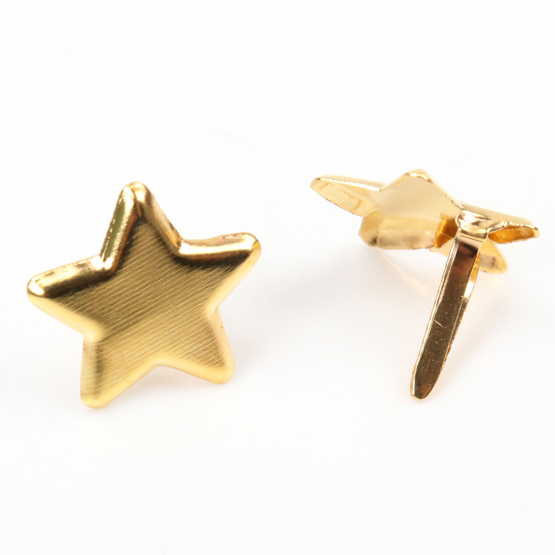 Mixed Metal Star Brad Studs pa - Embellishments For Scrapbooking avaliação e preço