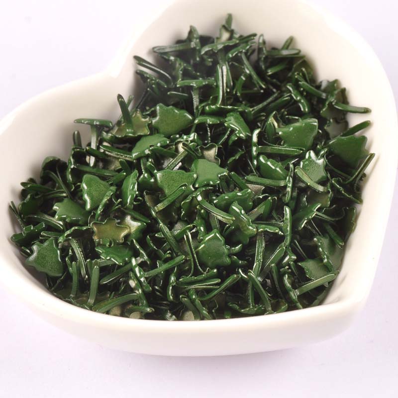 50 pçs mini árvore de natal br - Embellishments For Scrapbooking avaliação e preço