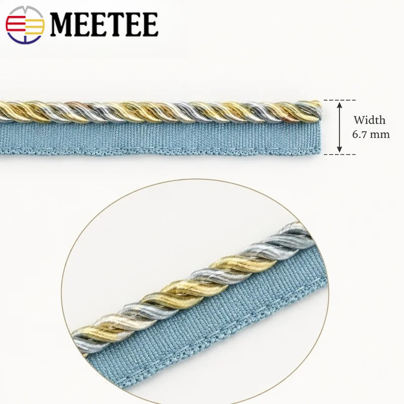 Corda Trançada de Duas Cores M - Cord Trim Twisted avaliação e preço