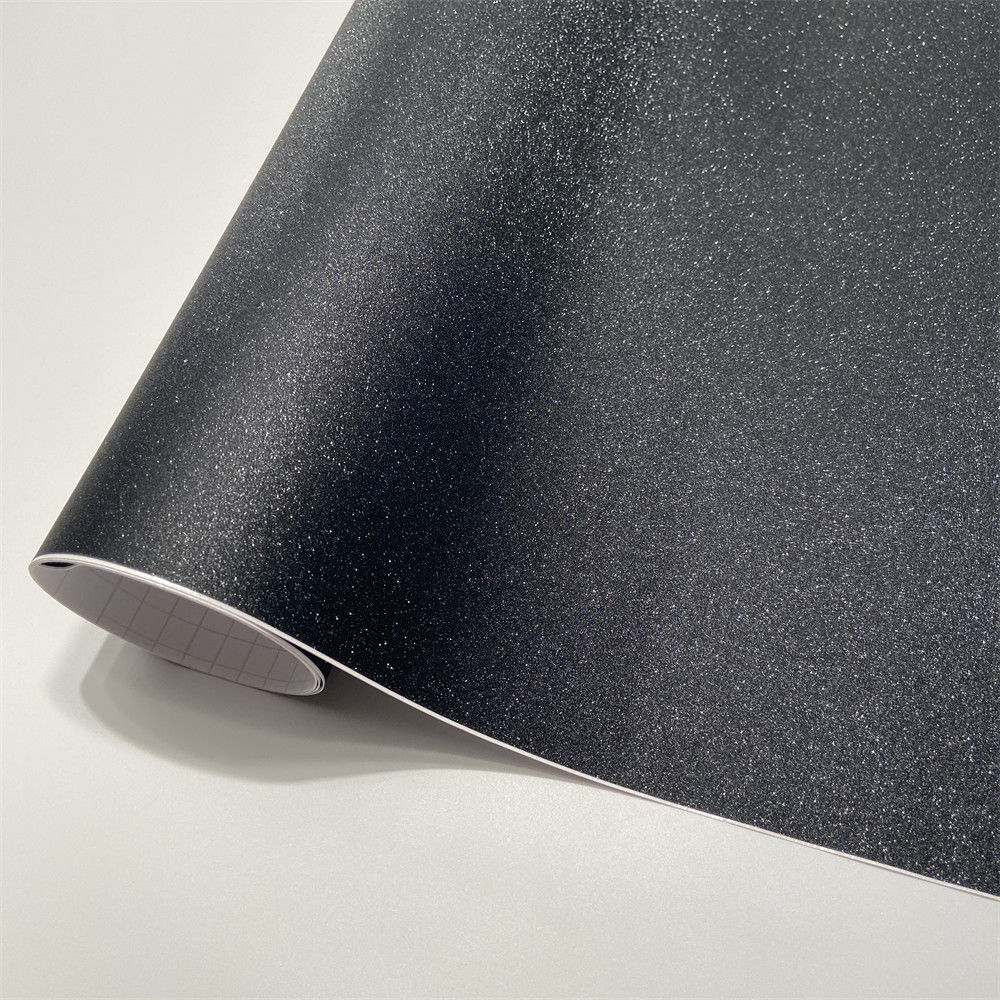 Sandy glitter preto diamante v - Glitter Vinyl Roll avaliação e preço