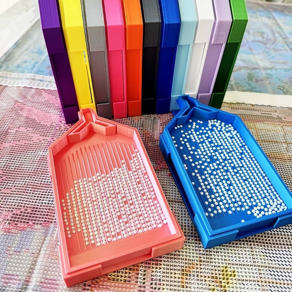 Diy artesanato grande bandeja  - Craft Embellishment Storage avaliação e preço